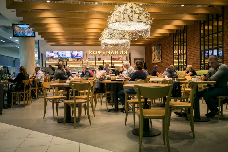 Домодедово, Российская зона вылета Ресторан Кофемания - Домодедово, Российская зона вылета