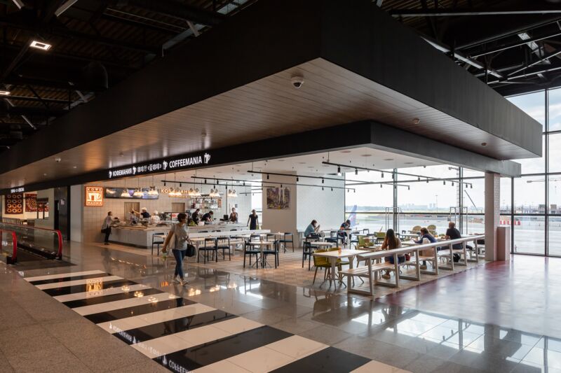 Шереметьево, Терминал В, Российская зона вылета Ресторан Кофемания - Шереметьево, Терминал В, Российская зона вылета